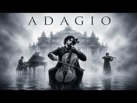 Adagio (Cello, Piano & Violin) - Beautiful Relaxing Classical Music for Sleep & Deep Focus