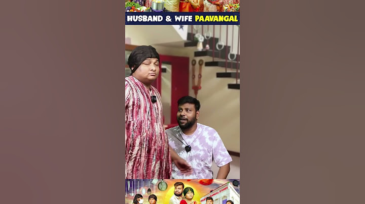 Husband and Wife Paavangal  Parithabangal #parithabangal  #gobisudhakar #gosu  #parithabangal_comedy