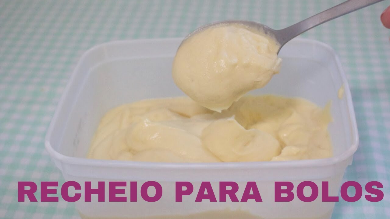 RECHEIO DE MOUSSE PARA BOLOS