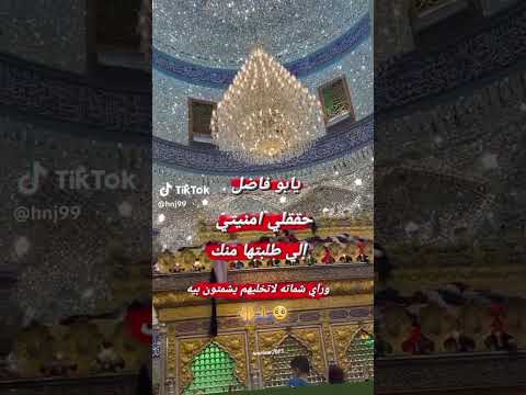 شو عصت يالعباس وحمرت العين تكضيها امشي عليك شيبات الحسين