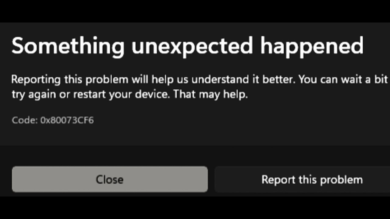 Fix App/Games Not Installing On Microsoft Store Error 0x80073CF6 Something Unexpected Happened PC 