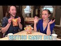 Americans Trying the British Snack Box (Part 2) | British Candy Box