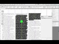 InDesign Lesson 2: Paragraph styles, baseline grids