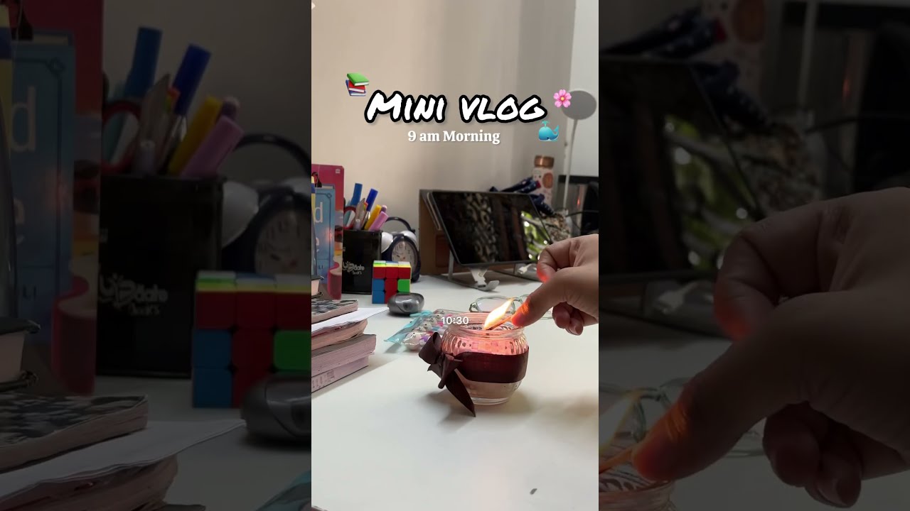 9 AM Early Morning Aesthetic Study Mini Vlog Aspirant Life Aspirantlife Minivlog Shorts
