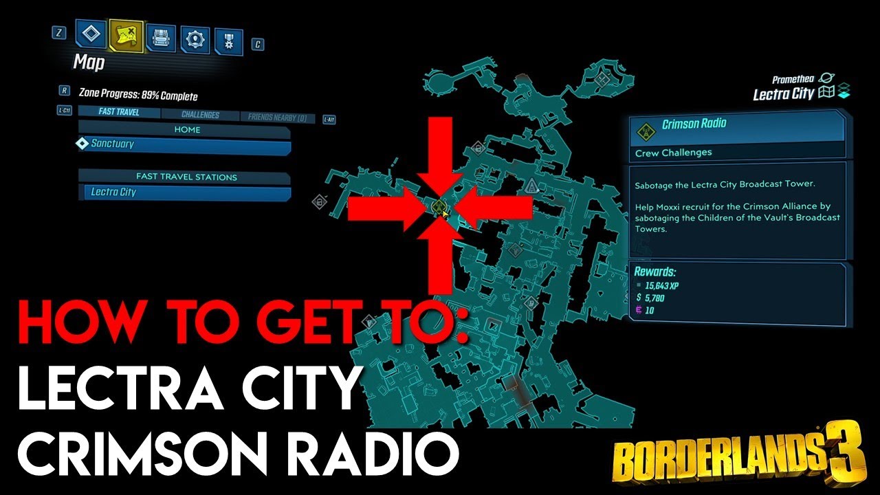 Lectra City Crimson Radio || Borderlands 3 - YouTube
