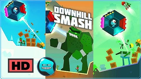 Downhill Smash Gameplay - HD Walkthrough (Android,IOS)