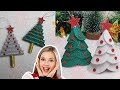 Christmas Decorations-Christmas Tree | Glue & Glitter | Hand Made | Craft #diy #Christmastree #craft