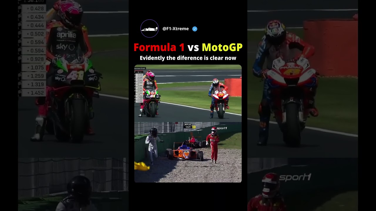 Formula 1 vs MotoGP🔥Which do you prefer?