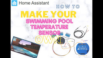 Shelly Swimming Pool Temperature Sensor and Home Assistant Integration