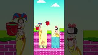 Thumbnail for TV Mermaid was so bad, will you help her?? | Pomni x TV Woman | Funny Animation #shorts