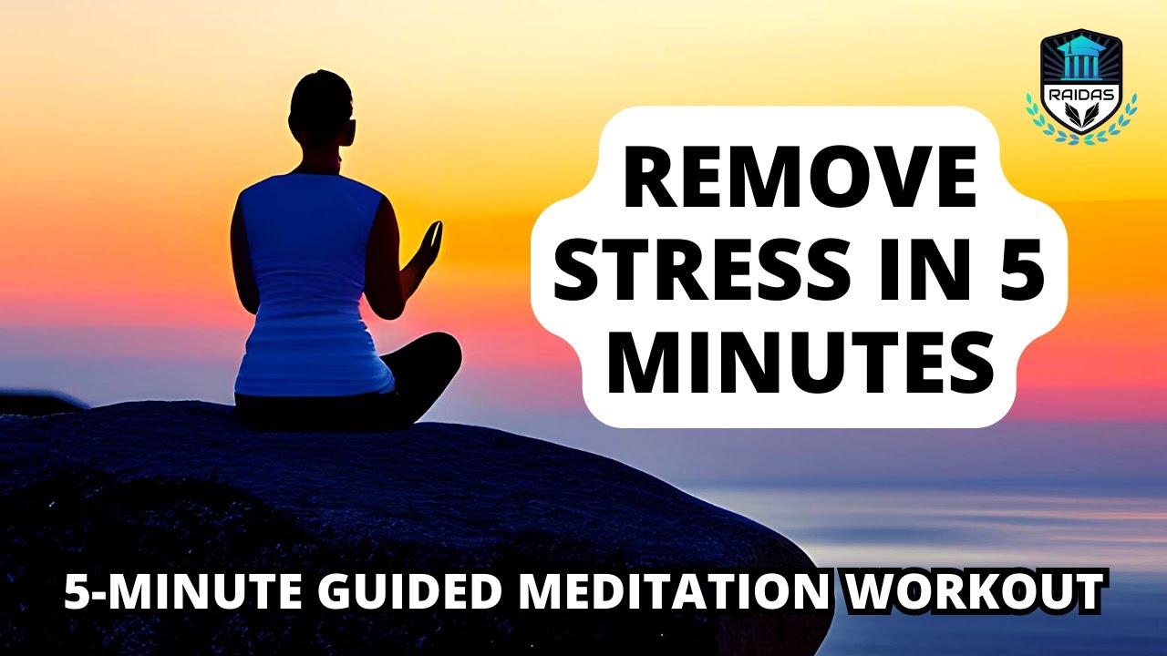 Remove Stress in 5 Minutes // Mind-Blowing Guided Meditation Hypnosis ...
