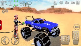 Monster Truck Dirt Cars driving Extreme Off-Road #1 - Offroad Outlaws Best Android Gameplay screenshot 5
