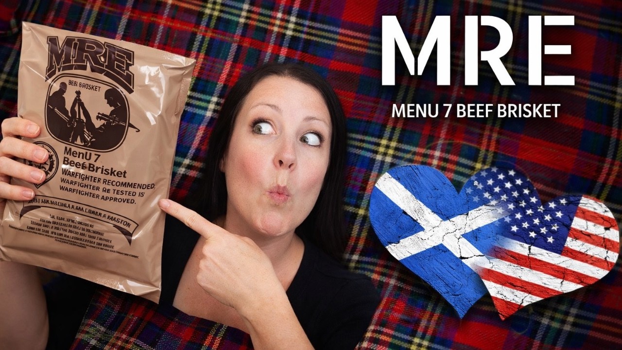 MRE Taste test | Menu 7 Beef brisket :) - YouTube