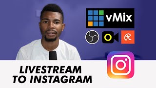 How to Livestream to Instagram Using a Software like VMIX, OBS, YellowDuck and Restream screenshot 5