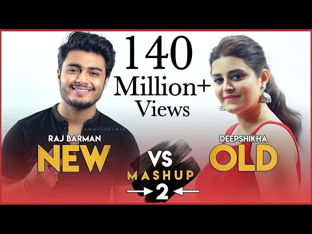 New vs Old 2 Bollywood Songs Mashup | Raj Barman feat. Deepshikha | Bollywood Songs Medley class=