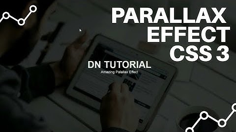 Pure CSS Parallax effect || No JavaScript ||HTML And CSS || DN Tutorial