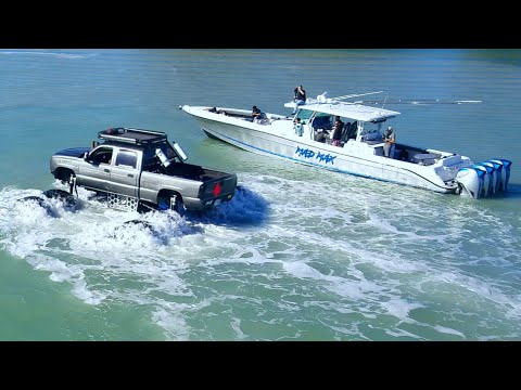 Monstermax Drives in the Ocean (Police, Coast Guard, EPA, DNR Called)