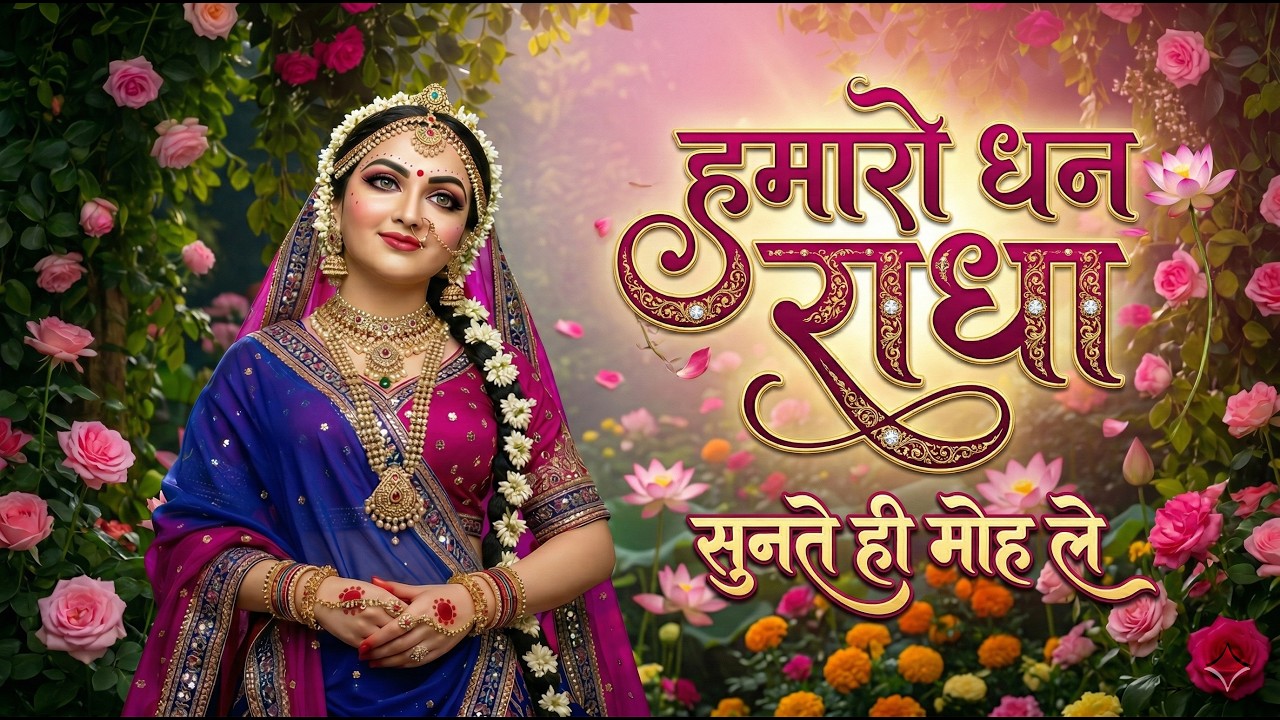 हमारो धन राधा - राधा नाम कीर्तन | Non Stop | मन को सुकून देने वाला भजन