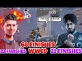 Iqoosoul made a record 68 finishes chicken dinner  soul funny moment  uzi challenge  soulpanda