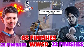 IQOOSouL Made A Record 68 Finishes CHICKEN DINNER 🚀 SouL Funny Moment 😂 UZI Challenge ✅ SOULPANDA