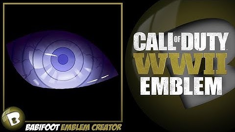 COD WW2 Emblem Tutorial - Rinnegan