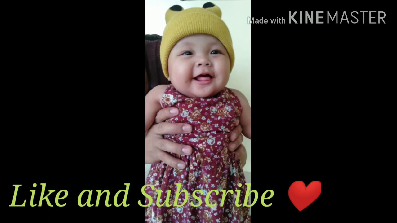 My 6 months baby first eating Cerelac YouTube