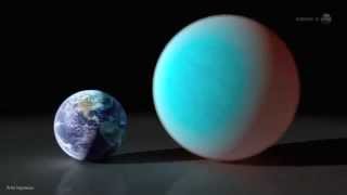 Diamond planet super-Earth is twice the size of planet Earth. Discovered 40 light years from us