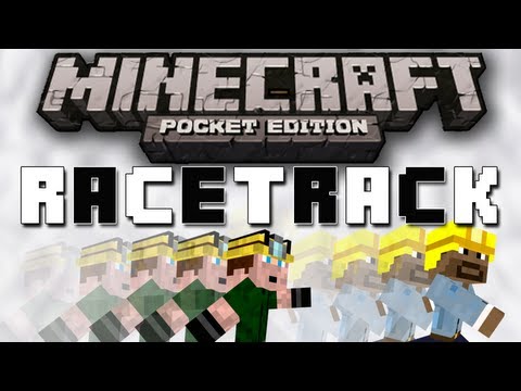 High Speed Race! w/ JollyGreenMiner - Multiplayer Mini Game for Minecraft Pocket Edition