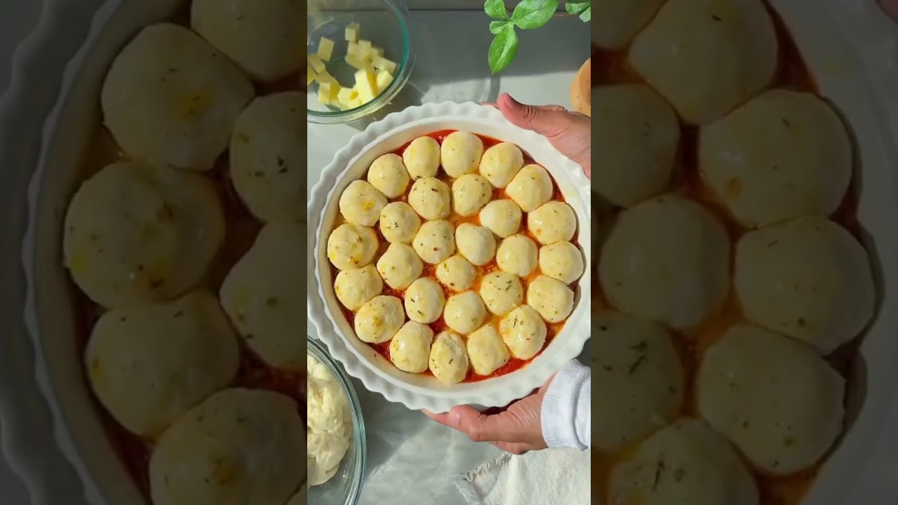 Good energy! Fluffy cheese stuffed bread 