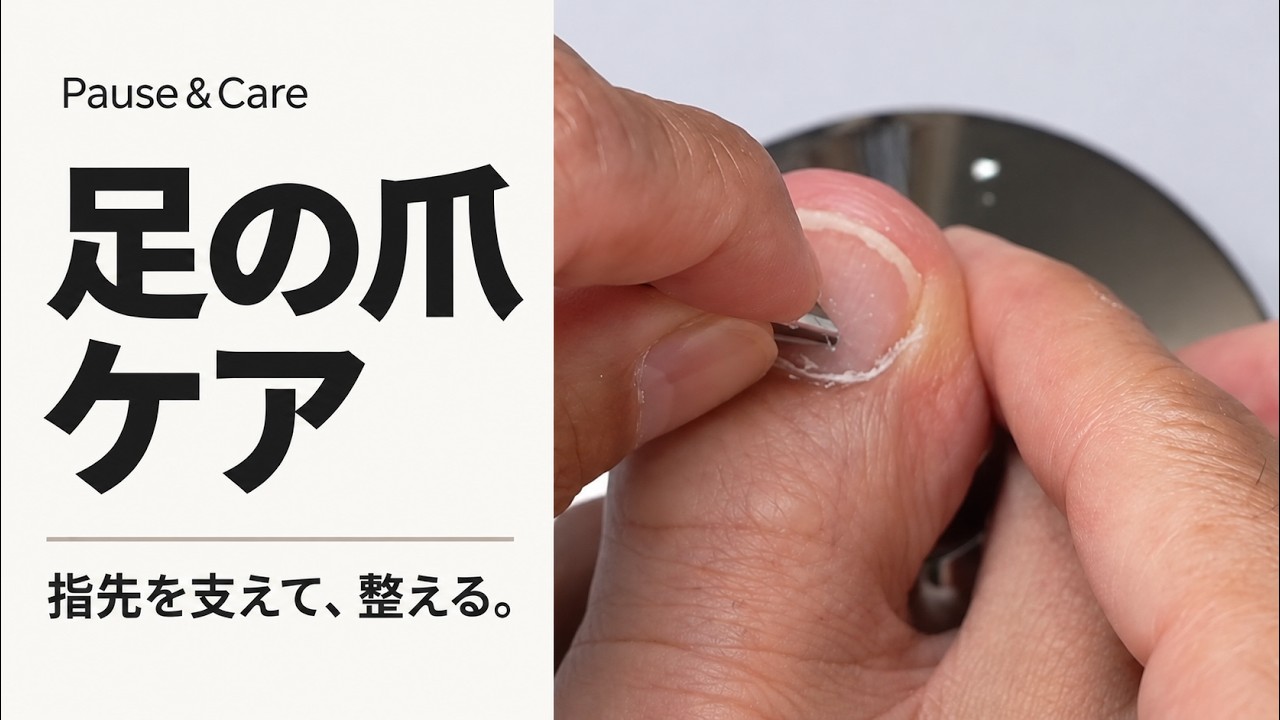 指先を安定させて、自分で整えやすく。爪と爪まわりのセルフケアツール