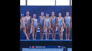 Switzerland | Team Free Final | European Artistic Swimming Championship 2023