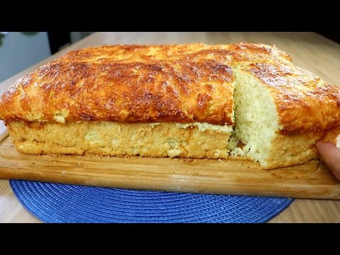Hamur yoğurmadan sadə, tüklü blender çörəyi hazırlayaq!
