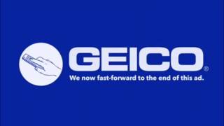 We Now Fast Forward To The End Of This Geico Ad