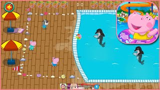 Hippo Water Park: Fun Water Slides ❤ #6 | GAMES FOR KIDS | AnyGameplay screenshot 5