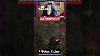 Legion Hacker? #shorts #deadbydaylight #dbd #dbdsurvivor #dbdlegion