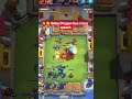 4 ⭐ baby Dragon crazy damage #clashroyale #gaming #games #supercell