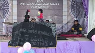 pentas wayang golek dalang cilik milky, sd kls 5 almabrur.