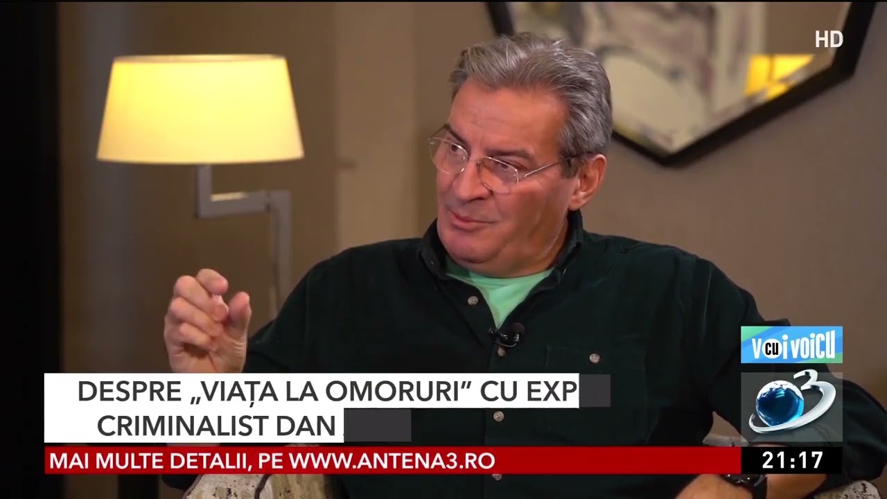 Dan Antonescu: Primul caz la care am lucrat a rămas cu autor necunoscut | Ediţie integrală