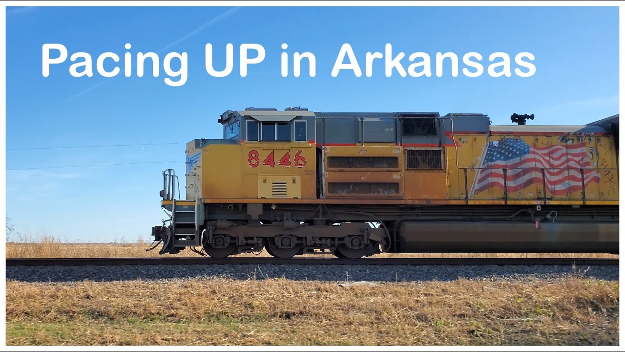 [4K] Pacing on UP's Hoxie Subdivision, BNSF, and More in Hoxie, AR
