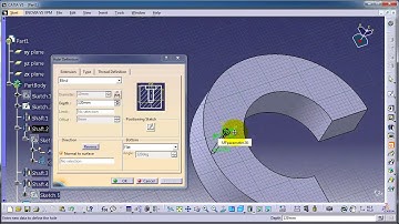 09-CATIA Beginner Tutorial- Hole