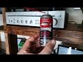 DeoxIT D100 Contact Cleaner on 30-yr old stereo receiver - review / demo