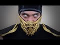 Mortal Kombat Scorpion Homemade Mask