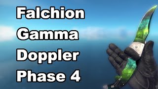 Falchion Gamma Doppler (Phase 4) | CSGO Skin Showcase