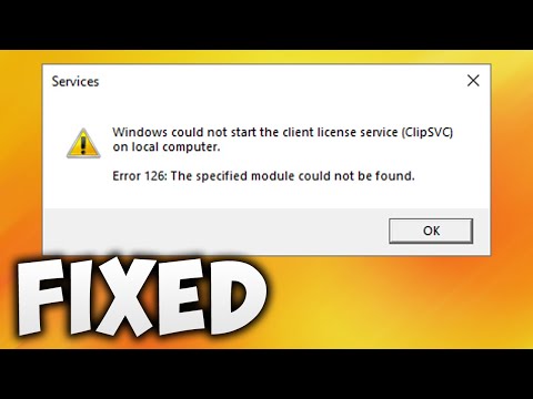[FIX] Client License Service (ClipSVC) ‘Service Terminated Unexpectedly’ Error on Windows 10 / 11