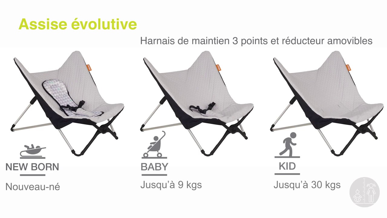 Transat Compact Evolutif Beaba Youtube