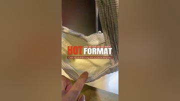 Chiếc túi vải tote rẻ nhất trong lịch sử của thương hiệu Format #fashion #tuideovai
