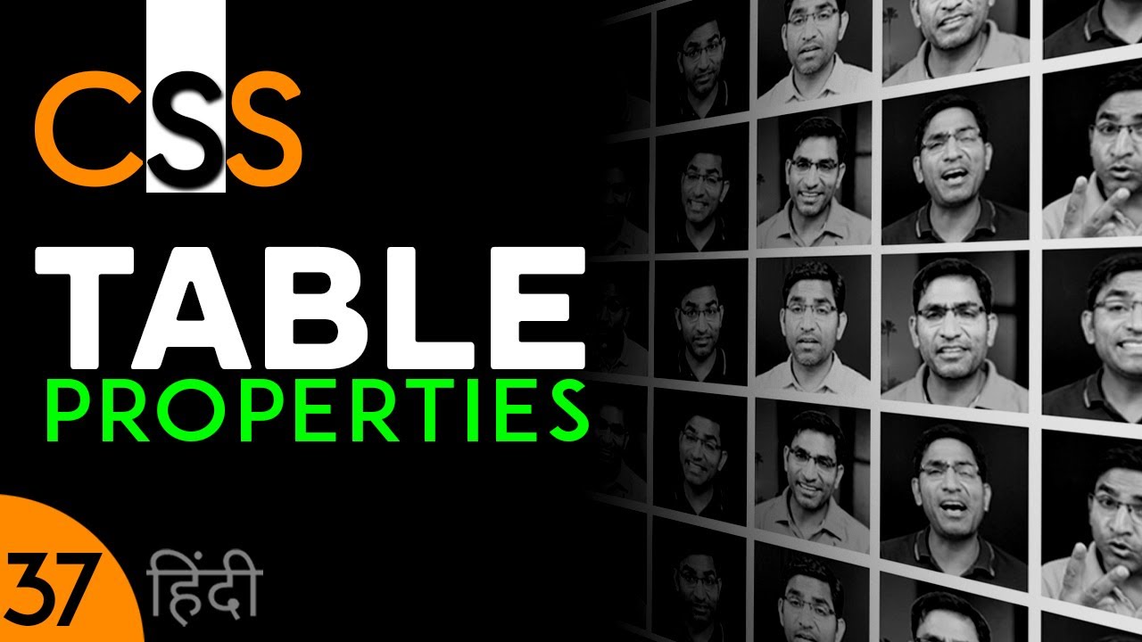 css ตาราง 2022 New CSS Table Properties | Vertical Align | Caption Side | Empty Cells | Table Layout in CSS - 37