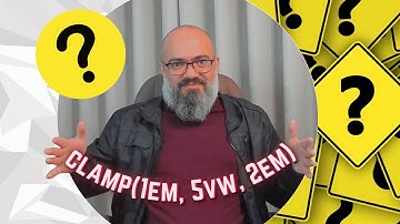 Como utilizar min(), max() e clamp() do CSS para criar fontes responsivas? #RWD #responsiveWebDesign