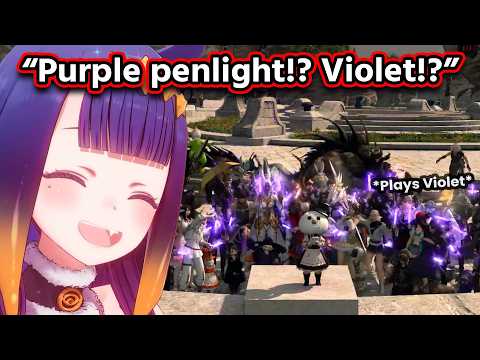 Takodachi celebrates Ina's return to FFXIV and then plays Violet