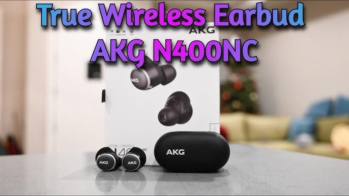 Harman AKG N400 True Wireless Bluetooth Earphones ANC(Noise Canceling)  Canal